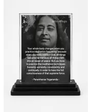 Lord Rama Acrylic Car Dashboard Showpiece | Double-Sided Lord Rama Photo Stand | 3 X 4 Inch Photo | Transparent Acrylic Frame With Black Base | Car Dashboard, Office & Table Decor (F70926)