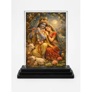 Hindu Goddess Acrylic Car Dashboard Showpiece | Double-Sided Hindu Goddess Photo Stand | 3 X 4 Inch Photo | Transparent Acrylic Frame With Black Base | Car Dashboard, Office & Table Decor (F70937) Hindu Goddess Acrylic Car Dashboard Showpiece | Double-Sided Hindu Goddess Photo Stand | 3 X 4 Inch Photo | Transparent Acrylic Frame With Black Base | Car Dashboard, Office & Table Decor (F70937)