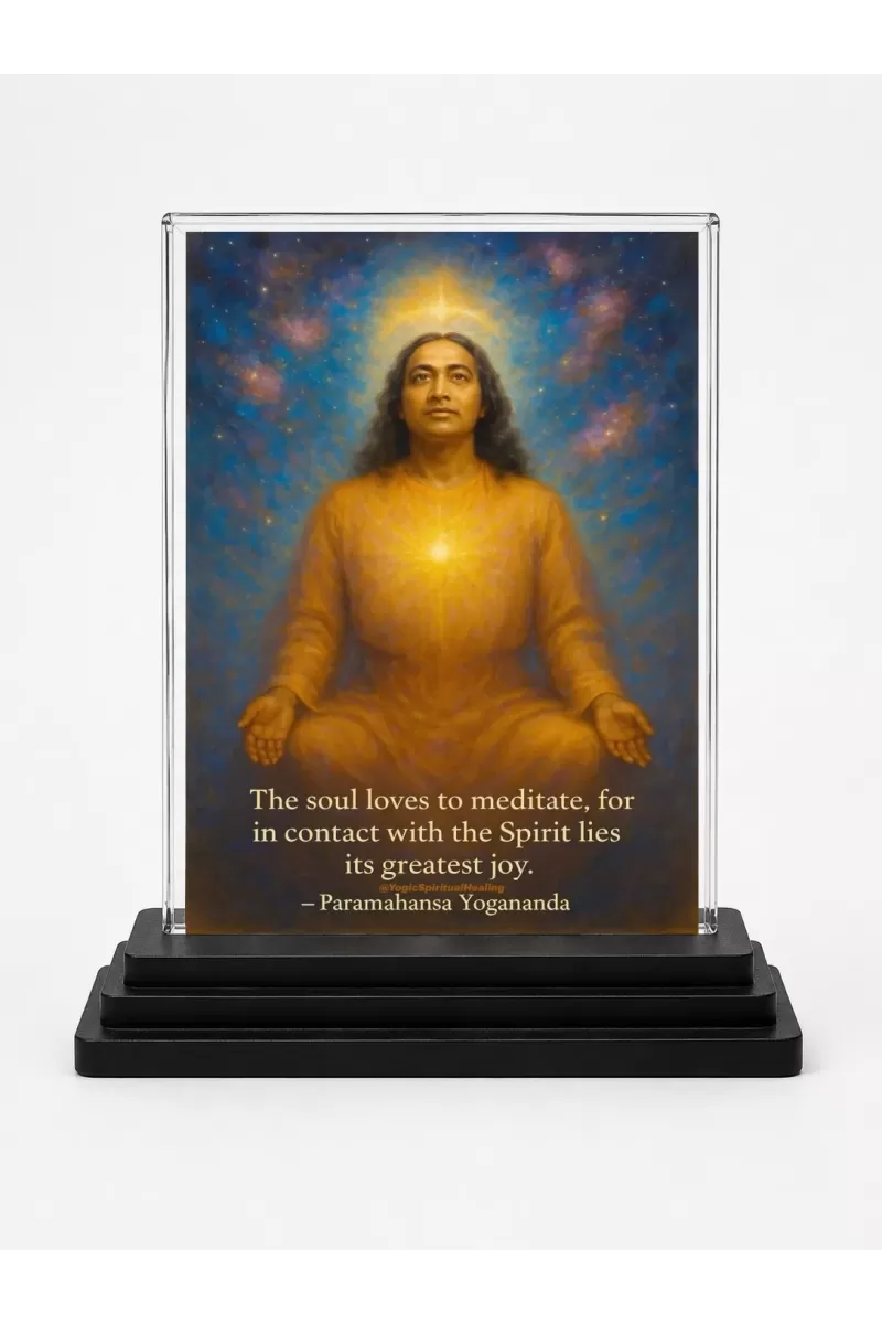 Lord Rama Acrylic Car Dashboard Showpiece | Double-Sided Lord Rama Photo Stand | 3 X 4 Inch Photo | Transparent Acrylic Frame With Black Base | Car Dashboard, Office & Table Decor (F70945)