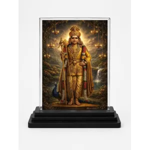 Hindu Deity Acrylic Car Dashboard Showpiece | Double-Sided Hindu Deity Photo Stand | 3 X 4 Inch Photo | Transparent Acrylic Frame With Black Base | Car Dashboard, Office & Table Decor (F70961) Hindu Deity Acrylic Car Dashboard Showpiece | Double-Sided Hindu Deity Photo Stand | 3 X 4 Inch Photo | Transparent Acrylic Frame With Black Base | Car Dashboard, Office & Table Decor (F70961)