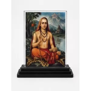 Durga Maa Acrylic Car Dashboard Showpiece | Double-Sided Durga Maa Photo Stand | 3 X 4 Inch Photo | Transparent Acrylic Frame With Black Base | Car Dashboard, Office & Table Decor (F70976) Durga Maa Acrylic Car Dashboard Showpiece | Double-Sided Durga Maa Photo Stand | 3 X 4 Inch Photo | Transparent Acrylic Frame With Black Base | Car Dashboard, Office & Table Decor (F70976)