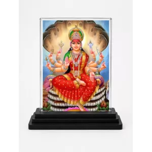 Lord Ganesha Acrylic Car Dashboard Showpiece | Double-Sided Lord Ganesha Photo Stand | 3 X 4 Inch Photo | Transparent Acrylic Frame With Black Base | Car Dashboard, Office & Table Decor (F70978) Lord Ganesha Acrylic Car Dashboard Showpiece | Double-Sided Lord Ganesha Photo Stand | 3 X 4 Inch Photo | Transparent Acrylic Frame With Black Base | Car Dashboard, Office & Table Decor (F70978)