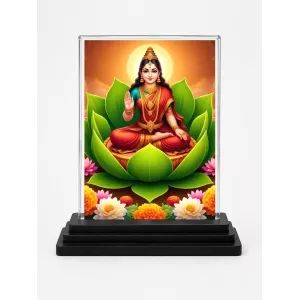 Lord Ganesha Acrylic Car Dashboard Showpiece | Double-Sided Lord Ganesha Photo Stand | 3 X 4 Inch Photo | Transparent Acrylic Frame With Black Base | Car Dashboard, Office & Table Decor (F70995) Lord Ganesha Acrylic Car Dashboard Showpiece | Double-Sided Lord Ganesha Photo Stand | 3 X 4 Inch Photo | Transparent Acrylic Frame With Black Base | Car Dashboard, Office & Table Decor (F70995)