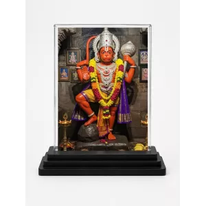 Hanuman Acrylic Car Dashboard Showpiece | Double-Sided Hanuman Photo Stand | 3 X 4 Inch Photo | Transparent Acrylic Frame With Black Base | Car Dashboard, Office & Table Decor (F71018) Hanuman Acrylic Car Dashboard Showpiece | Double-Sided Hanuman Photo Stand | 3 X 4 Inch Photo | Transparent Acrylic Frame With Black Base | Car Dashboard, Office & Table Decor (F71018)