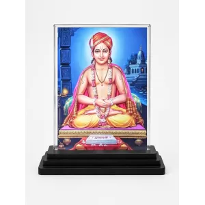 Shree Ramkrishna Acrylic Car Dashboard Showpiece | Double-Sided Shree Ramkrishna Photo Stand | 3 X 4 Inch Photo | Transparent Acrylic Frame With Black Base | Car Dashboard, Office & Table Decor (F71038) Shree Ramkrishna Acrylic Car Dashboard Showpiece | Double-Sided Shree Ramkrishna Photo Stand | 3 X 4 Inch Photo | Transparent Acrylic Frame With Black Base | Car Dashboard, Office & Table Decor (F71038)