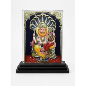 Narasimha Acrylic Car Dashboard Showpiece | Double-Sided Narasimha Photo Stand | 3 X 4 Inch Photo | Transparent Acrylic Frame With Black Base | Car Dashboard, Office & Table Decor (F71042) Narasimha Acrylic Car Dashboard Showpiece | Double-Sided Narasimha Photo Stand | 3 X 4 Inch Photo | Transparent Acrylic Frame With Black Base | Car Dashboard, Office & Table Decor (F71042)