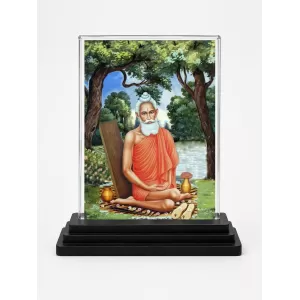 Maharishi Mahesh Yogi Acrylic Car Dashboard Showpiece | Double-Sided Maharishi Mahesh Yogi Photo Stand | 3 X 4 Inch Photo | Transparent Acrylic Frame With Black Base | Car Dashboard, Office & Table Decor (F71051) Maharishi Mahesh Yogi Acrylic Car Dashboard Showpiece | Double-Sided Maharishi Mahesh Yogi Photo Stand | 3 X 4 Inch Photo | Transparent Acrylic Frame With Black Base | Car Dashboard, Office & Table Decor (F71051)