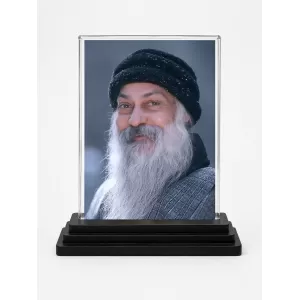 Osho Acrylic Car Dashboard Showpiece | Double-Sided Osho Photo Stand | 3 X 4 Inch Photo | Transparent Acrylic Frame With Black Base | Car Dashboard, Office & Table Decor (F71054) Osho Acrylic Car Dashboard Showpiece | Double-Sided Osho Photo Stand | 3 X 4 Inch Photo | Transparent Acrylic Frame With Black Base | Car Dashboard, Office & Table Decor (F71054)