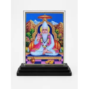 Sai Baba Acrylic Car Dashboard Showpiece | Double-Sided Sai Baba Photo Stand | 3 X 4 Inch Photo | Transparent Acrylic Frame With Black Base | Car Dashboard, Office & Table Decor (F71082) Sai Baba Acrylic Car Dashboard Showpiece | Double-Sided Sai Baba Photo Stand | 3 X 4 Inch Photo | Transparent Acrylic Frame With Black Base | Car Dashboard, Office & Table Decor (F71082)