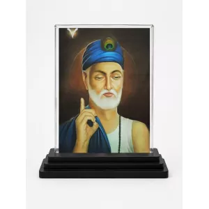 Sai Baba Acrylic Car Dashboard Showpiece | Double-Sided Sai Baba Photo Stand | 3 X 4 Inch Photo | Transparent Acrylic Frame With Black Base | Car Dashboard, Office & Table Decor (F71086) Sai Baba Acrylic Car Dashboard Showpiece | Double-Sided Sai Baba Photo Stand | 3 X 4 Inch Photo | Transparent Acrylic Frame With Black Base | Car Dashboard, Office & Table Decor (F71086)