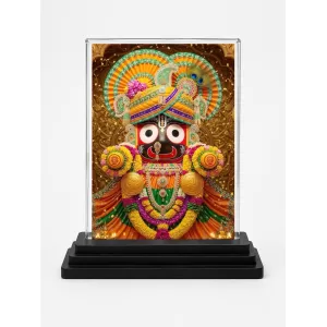 Shree Jagannath Acrylic Car Dashboard Showpiece | Double-Sided Shree Jagannath Photo Stand | 3 X 4 Inch Photo | Transparent Acrylic Frame With Black Base | Car Dashboard, Office & Table Decor (F71109) Shree Jagannath Acrylic Car Dashboard Showpiece | Double-Sided Shree Jagannath Photo Stand | 3 X 4 Inch Photo | Transparent Acrylic Frame With Black Base | Car Dashboard, Office & Table Decor (F71109)
