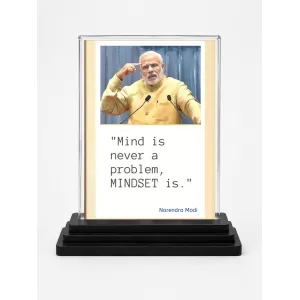 Narendra Modi Acrylic Car Dashboard Showpiece | Double-Sided Narendra Modi Photo Stand | 3 X 4 Inch Photo | Transparent Acrylic Frame With Black Base | Car Dashboard, Office & Table Decor (F71132) Narendra Modi Acrylic Car Dashboard Showpiece | Double-Sided Narendra Modi Photo Stand | 3 X 4 Inch Photo | Transparent Acrylic Frame With Black Base | Car Dashboard, Office & Table Decor (F71132)