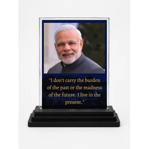 Narendra Modi Acrylic Car Dashboard Showpiece | Double-Sided Narendra Modi Photo Stand | 3 X 4 Inch Photo | Transparent Acrylic Frame With Black Base | Car Dashboard, Office & Table Decor (F71134) Narendra Modi Acrylic Car Dashboard Showpiece | Double-Sided Narendra Modi Photo Stand | 3 X 4 Inch Photo | Transparent Acrylic Frame With Black Base | Car Dashboard, Office & Table Decor (F71134)