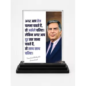 Shree Ratan Tata Acrylic Car Dashboard Showpiece | Double-Sided Shree Ratan Tata Photo Stand | 3 X 4 Inch Photo | Transparent Acrylic Frame With Black Base | Car Dashboard, Office & Table Decor (F71178) Shree Ratan Tata Acrylic Car Dashboard Showpiece | Double-Sided Shree Ratan Tata Photo Stand | 3 X 4 Inch Photo | Transparent Acrylic Frame With Black Base | Car Dashboard, Office & Table Decor (F71178)
