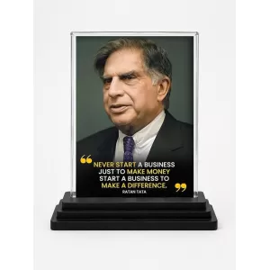 Shree Ratan Tata Acrylic Car Dashboard Showpiece | Double-Sided Shree Ratan Tata Photo Stand | 3 X 4 Inch Photo | Transparent Acrylic Frame With Black Base | Car Dashboard, Office & Table Decor (F71182) Shree Ratan Tata Acrylic Car Dashboard Showpiece | Double-Sided Shree Ratan Tata Photo Stand | 3 X 4 Inch Photo | Transparent Acrylic Frame With Black Base | Car Dashboard, Office & Table Decor (F71182)