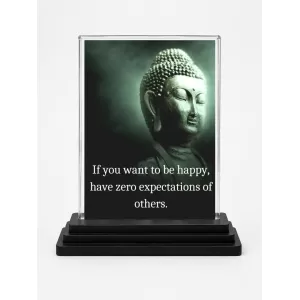 Gautama Buddha Acrylic Car Dashboard Showpiece | Double-Sided Gautama Buddha Photo Stand | 3 X 4 Inch Photo | Transparent Acrylic Frame With Black Base | Car Dashboard, Office & Table Decor (F71240) Gautama Buddha Acrylic Car Dashboard Showpiece | Double-Sided Gautama Buddha Photo Stand | 3 X 4 Inch Photo | Transparent Acrylic Frame With Black Base | Car Dashboard, Office & Table Decor (F71240)