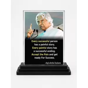 Abdul Kalam Acrylic Car Dashboard Showpiece | Double-Sided Abdul Kalam Photo Stand | 3 X 4 Inch Photo | Transparent Acrylic Frame With Black Base | Car Dashboard, Office & Table Decor (F71278) Abdul Kalam Acrylic Car Dashboard Showpiece | Double-Sided Abdul Kalam Photo Stand | 3 X 4 Inch Photo | Transparent Acrylic Frame With Black Base | Car Dashboard, Office & Table Decor (F71278)