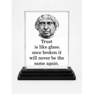 Abdul Kalam Acrylic Car Dashboard Showpiece | Double-Sided Abdul Kalam Photo Stand | 3 X 4 Inch Photo | Transparent Acrylic Frame With Black Base | Car Dashboard, Office & Table Decor (F71292) Abdul Kalam Acrylic Car Dashboard Showpiece | Double-Sided Abdul Kalam Photo Stand | 3 X 4 Inch Photo | Transparent Acrylic Frame With Black Base | Car Dashboard, Office & Table Decor (F71292)