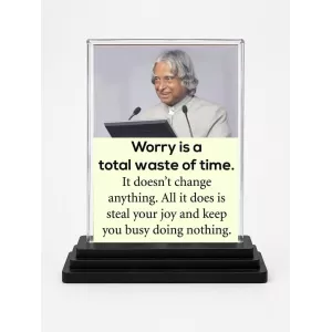 Abdul Kalam Acrylic Car Dashboard Showpiece | Double-Sided Abdul Kalam Photo Stand | 3 X 4 Inch Photo | Transparent Acrylic Frame With Black Base | Car Dashboard, Office & Table Decor (F71298) Abdul Kalam Acrylic Car Dashboard Showpiece | Double-Sided Abdul Kalam Photo Stand | 3 X 4 Inch Photo | Transparent Acrylic Frame With Black Base | Car Dashboard, Office & Table Decor (F71298)