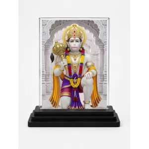 Hanuman Acrylic Car Dashboard Showpiece | Double-Sided Hanuman Photo Stand | 3 X 4 Inch Photo | Transparent Acrylic Frame With Black Base | Car Dashboard, Office & Table Decor (F71316) Hanuman Acrylic Car Dashboard Showpiece | Double-Sided Hanuman Photo Stand | 3 X 4 Inch Photo | Transparent Acrylic Frame With Black Base | Car Dashboard, Office & Table Decor (F71316)