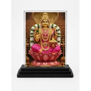 Lakshmi Acrylic Car Dashboard Showpiece | Double-Sided Lakshmi Photo Stand | 3 X 4 Inch Photo | Transparent Acrylic Frame With Black Base | Car Dashboard, Office & Table Decor (F71333) Lakshmi Acrylic Car Dashboard Showpiece | Double-Sided Lakshmi Photo Stand | 3 X 4 Inch Photo | Transparent Acrylic Frame With Black Base | Car Dashboard, Office & Table Decor (F71333)