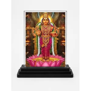 Lakshmi Acrylic Car Dashboard Showpiece | Double-Sided Lakshmi Photo Stand | 3 X 4 Inch Photo | Transparent Acrylic Frame With Black Base | Car Dashboard, Office & Table Decor (F71340) Lakshmi Acrylic Car Dashboard Showpiece | Double-Sided Lakshmi Photo Stand | 3 X 4 Inch Photo | Transparent Acrylic Frame With Black Base | Car Dashboard, Office & Table Decor (F71340)