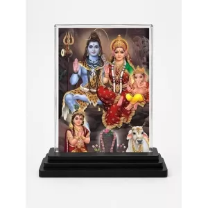 Lord Shiva Acrylic Car Dashboard Showpiece | Double-Sided Lord Shiva Photo Stand | 3 X 4 Inch Photo | Transparent Acrylic Frame With Black Base | Car Dashboard, Office & Table Decor (F71389) Lord Shiva Acrylic Car Dashboard Showpiece | Double-Sided Lord Shiva Photo Stand | 3 X 4 Inch Photo | Transparent Acrylic Frame With Black Base | Car Dashboard, Office & Table Decor (F71389)