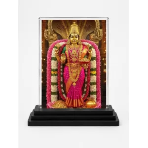 Lakshmi Acrylic Car Dashboard Showpiece | Double-Sided Lakshmi Photo Stand | 3 X 4 Inch Photo | Transparent Acrylic Frame With Black Base | Car Dashboard, Office & Table Decor (F71395) Lakshmi Acrylic Car Dashboard Showpiece | Double-Sided Lakshmi Photo Stand | 3 X 4 Inch Photo | Transparent Acrylic Frame With Black Base | Car Dashboard, Office & Table Decor (F71395)