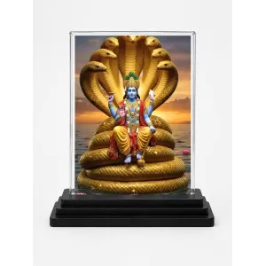 Lord Lord Vishnu Acrylic Car Dashboard Showpiece | Double-Sided Lord Lord Vishnu Photo Stand | 3 X 4 Inch Photo | Transparent Acrylic Frame With Black Base | Car Dashboard, Office & Table Decor (F71459) Lord Lord Vishnu Acrylic Car Dashboard Showpiece | Double-Sided Lord Lord Vishnu Photo Stand | 3 X 4 Inch Photo | Transparent Acrylic Frame With Black Base | Car Dashboard, Office & Table Decor (F71459)