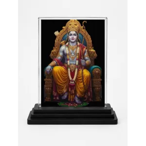 Rama Acrylic Car Dashboard Showpiece | Double-Sided Rama Photo Stand | 3 X 4 Inch Photo | Transparent Acrylic Frame With Black Base | Car Dashboard, Office & Table Decor (F71465) Rama Acrylic Car Dashboard Showpiece | Double-Sided Rama Photo Stand | 3 X 4 Inch Photo | Transparent Acrylic Frame With Black Base | Car Dashboard, Office & Table Decor (F71465)