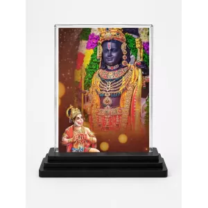Hanuman Acrylic Car Dashboard Showpiece | Double-Sided Hanuman Photo Stand | 3 X 4 Inch Photo | Transparent Acrylic Frame With Black Base | Car Dashboard, Office & Table Decor (F71492) Hanuman Acrylic Car Dashboard Showpiece | Double-Sided Hanuman Photo Stand | 3 X 4 Inch Photo | Transparent Acrylic Frame With Black Base | Car Dashboard, Office & Table Decor (F71492)