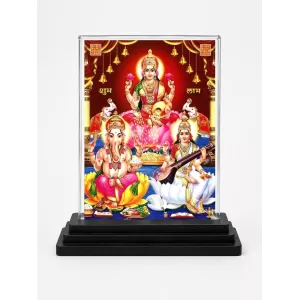 Lord Ganesha Acrylic Car Dashboard Showpiece | Double-Sided Lord Ganesha Photo Stand | 3 X 4 Inch Photo | Transparent Acrylic Frame With Black Base | Car Dashboard, Office & Table Decor (F71522) Lord Ganesha Acrylic Car Dashboard Showpiece | Double-Sided Lord Ganesha Photo Stand | 3 X 4 Inch Photo | Transparent Acrylic Frame With Black Base | Car Dashboard, Office & Table Decor (F71522)