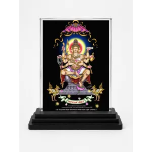 Lord Lord Brahma Acrylic Car Dashboard Showpiece | Double-Sided Lord Lord Brahma Photo Stand | 3 X 4 Inch Photo | Transparent Acrylic Frame With Black Base | Car Dashboard, Office & Table Decor (F71540) Lord Lord Brahma Acrylic Car Dashboard Showpiece | Double-Sided Lord Lord Brahma Photo Stand | 3 X 4 Inch Photo | Transparent Acrylic Frame With Black Base | Car Dashboard, Office & Table Decor (F71540)