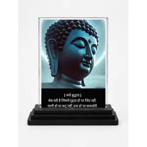 Gautama Buddha Acrylic Car Dashboard Showpiece | Double-Sided Gautama Buddha Photo Stand | 3 X 4 Inch Photo | Transparent Acrylic Frame With Black Base | Car Dashboard, Office & Table Decor (F71544) Gautama Buddha Acrylic Car Dashboard Showpiece | Double-Sided Gautama Buddha Photo Stand | 3 X 4 Inch Photo | Transparent Acrylic Frame With Black Base | Car Dashboard, Office & Table Decor (F71544)
