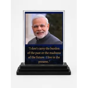 Narendra Modi Acrylic Car Dashboard Showpiece | Double-Sided Narendra Modi Photo Stand | 3 X 4 Inch Photo | Transparent Acrylic Frame With Black Base | Car Dashboard, Office & Table Decor (F71622) Narendra Modi Acrylic Car Dashboard Showpiece | Double-Sided Narendra Modi Photo Stand | 3 X 4 Inch Photo | Transparent Acrylic Frame With Black Base | Car Dashboard, Office & Table Decor (F71622)