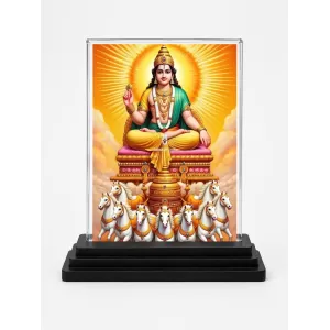 Surya Acrylic Car Dashboard Showpiece | Double-Sided Surya Photo Stand | 3 X 4 Inch Photo | Transparent Acrylic Frame With Black Base | Car Dashboard, Office & Table Decor (F71683) Surya Acrylic Car Dashboard Showpiece | Double-Sided Surya Photo Stand | 3 X 4 Inch Photo | Transparent Acrylic Frame With Black Base | Car Dashboard, Office & Table Decor (F71683)