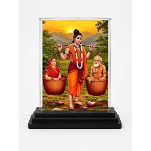 Bal Shree Krishna Acrylic Car Dashboard Showpiece | Double-Sided Bal Shree Krishna Photo Stand | 3 X 4 Inch Photo | Transparent Acrylic Frame With Black Base | Car Dashboard, Office & Table Decor (F71713) Bal Shree Krishna Acrylic Car Dashboard Showpiece | Double-Sided Bal Shree Krishna Photo Stand | 3 X 4 Inch Photo | Transparent Acrylic Frame With Black Base | Car Dashboard, Office & Table Decor (F71713)