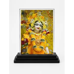 Shree Krishna Acrylic Car Dashboard Showpiece | Double-Sided Shree Krishna Photo Stand | 3 X 4 Inch Photo | Transparent Acrylic Frame With Black Base | Car Dashboard, Office & Table Decor (F71727) Shree Krishna Acrylic Car Dashboard Showpiece | Double-Sided Shree Krishna Photo Stand | 3 X 4 Inch Photo | Transparent Acrylic Frame With Black Base | Car Dashboard, Office & Table Decor (F71727)