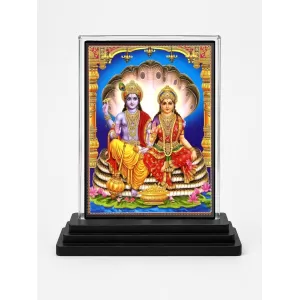 Lord Ganesha And Lord Vishnu Acrylic Car Dashboard Showpiece | Double-Sided Lord Ganesha And Lord Vishnu Photo Stand | 3 X 4 Inch Photo | Transparent Acrylic Frame With Black Base | Car Dashboard, Office & Table Decor (F71797) Lord Ganesha And Lord Vishnu Acrylic Car Dashboard Showpiece | Double-Sided Lord Ganesha And Lord Vishnu Photo Stand | 3 X 4 Inch Photo | Transparent Acrylic Frame With Black Base | Car Dashboard, Office & Table Decor (F71797)