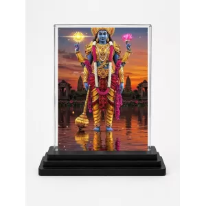 Lakshmi Acrylic Car Dashboard Showpiece | Double-Sided Lakshmi Photo Stand | 3 X 4 Inch Photo | Transparent Acrylic Frame With Black Base | Car Dashboard, Office & Table Decor (F71816) Lakshmi Acrylic Car Dashboard Showpiece | Double-Sided Lakshmi Photo Stand | 3 X 4 Inch Photo | Transparent Acrylic Frame With Black Base | Car Dashboard, Office & Table Decor (F71816)
