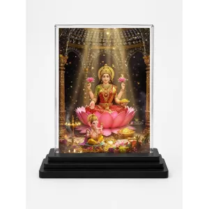 Lakshmi Acrylic Car Dashboard Showpiece | Double-Sided Lakshmi Photo Stand | 3 X 4 Inch Photo | Transparent Acrylic Frame With Black Base | Car Dashboard, Office & Table Decor (F71854) Lakshmi Acrylic Car Dashboard Showpiece | Double-Sided Lakshmi Photo Stand | 3 X 4 Inch Photo | Transparent Acrylic Frame With Black Base | Car Dashboard, Office & Table Decor (F71854)