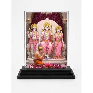 Ram Darbar Acrylic Car Dashboard Showpiece | Double-Sided Ram Darbar Photo Stand | 3 X 4 Inch Photo | Transparent Acrylic Frame With Black Base | Car Dashboard, Office & Table Decor (F71882) Ram Darbar Acrylic Car Dashboard Showpiece | Double-Sided Ram Darbar Photo Stand | 3 X 4 Inch Photo | Transparent Acrylic Frame With Black Base | Car Dashboard, Office & Table Decor (F71882)