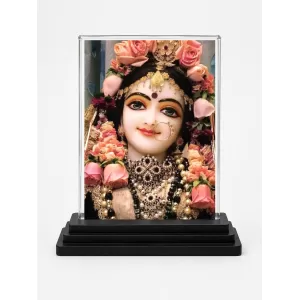 Krishna Acrylic Car Dashboard Showpiece | Double-Sided Krishna Photo Stand | 3 X 4 Inch Photo | Transparent Acrylic Frame With Black Base | Car Dashboard, Office & Table Decor (F71908) Krishna Acrylic Car Dashboard Showpiece | Double-Sided Krishna Photo Stand | 3 X 4 Inch Photo | Transparent Acrylic Frame With Black Base | Car Dashboard, Office & Table Decor (F71908)