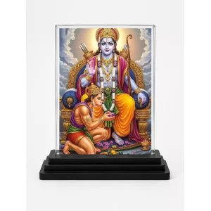Rama Acrylic Car Dashboard Showpiece | Double-Sided Rama Photo Stand | 3 X 4 Inch Photo | Transparent Acrylic Frame With Black Base | Car Dashboard, Office & Table Decor (F71923) Rama Acrylic Car Dashboard Showpiece | Double-Sided Rama Photo Stand | 3 X 4 Inch Photo | Transparent Acrylic Frame With Black Base | Car Dashboard, Office & Table Decor (F71923)