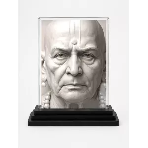 Saint Swami Samarth Acrylic Car Dashboard Showpiece | Double-Sided Saint Swami Samarth Photo Stand | 3 X 4 Inch Photo | Transparent Acrylic Frame With Black Base | Car Dashboard, Office & Table Decor (F71938) Saint Swami Samarth Acrylic Car Dashboard Showpiece | Double-Sided Saint Swami Samarth Photo Stand | 3 X 4 Inch Photo | Transparent Acrylic Frame With Black Base | Car Dashboard, Office & Table Decor (F71938)