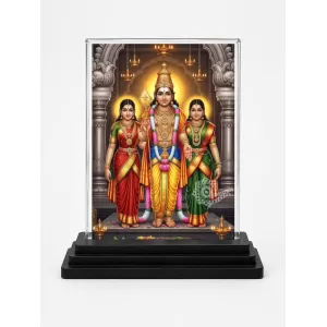 Vishnu Acrylic Car Dashboard Showpiece | Double-Sided Vishnu Photo Stand | 3 X 4 Inch Photo | Transparent Acrylic Frame With Black Base | Car Dashboard, Office & Table Decor (F71971) Vishnu Acrylic Car Dashboard Showpiece | Double-Sided Vishnu Photo Stand | 3 X 4 Inch Photo | Transparent Acrylic Frame With Black Base | Car Dashboard, Office & Table Decor (F71971)