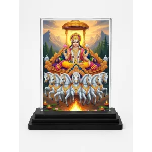 Surya Acrylic Car Dashboard Showpiece | Double-Sided Surya Photo Stand | 3 X 4 Inch Photo | Transparent Acrylic Frame With Black Base | Car Dashboard, Office & Table Decor (F72002) Surya Acrylic Car Dashboard Showpiece | Double-Sided Surya Photo Stand | 3 X 4 Inch Photo | Transparent Acrylic Frame With Black Base | Car Dashboard, Office & Table Decor (F72002)