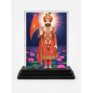 Lord Krishna Acrylic Car Dashboard Showpiece | Double-Sided Lord Krishna Photo Stand | 3 X 4 Inch Photo | Transparent Acrylic Frame With Black Base | Car Dashboard, Office & Table Decor (F72020) Lord Krishna Acrylic Car Dashboard Showpiece | Double-Sided Lord Krishna Photo Stand | 3 X 4 Inch Photo | Transparent Acrylic Frame With Black Base | Car Dashboard, Office & Table Decor (F72020)