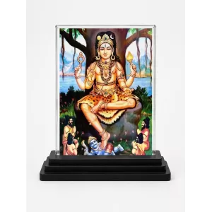 Murugan Acrylic Car Dashboard Showpiece | Double-Sided Murugan Photo Stand | 3 X 4 Inch Photo | Transparent Acrylic Frame With Black Base | Car Dashboard, Office & Table Decor (F72022) Murugan Acrylic Car Dashboard Showpiece | Double-Sided Murugan Photo Stand | 3 X 4 Inch Photo | Transparent Acrylic Frame With Black Base | Car Dashboard, Office & Table Decor (F72022)