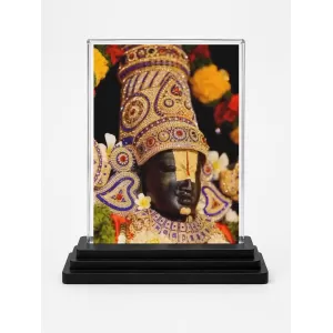 Lord Krishna Acrylic Car Dashboard Showpiece | Double-Sided Lord Krishna Photo Stand | 3 X 4 Inch Photo | Transparent Acrylic Frame With Black Base | Car Dashboard, Office & Table Decor (F72088) Lord Krishna Acrylic Car Dashboard Showpiece | Double-Sided Lord Krishna Photo Stand | 3 X 4 Inch Photo | Transparent Acrylic Frame With Black Base | Car Dashboard, Office & Table Decor (F72088)